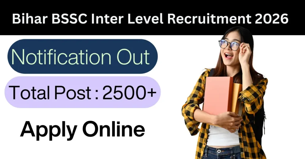 Bihar BSSC Inter Level Recruitment 2026
