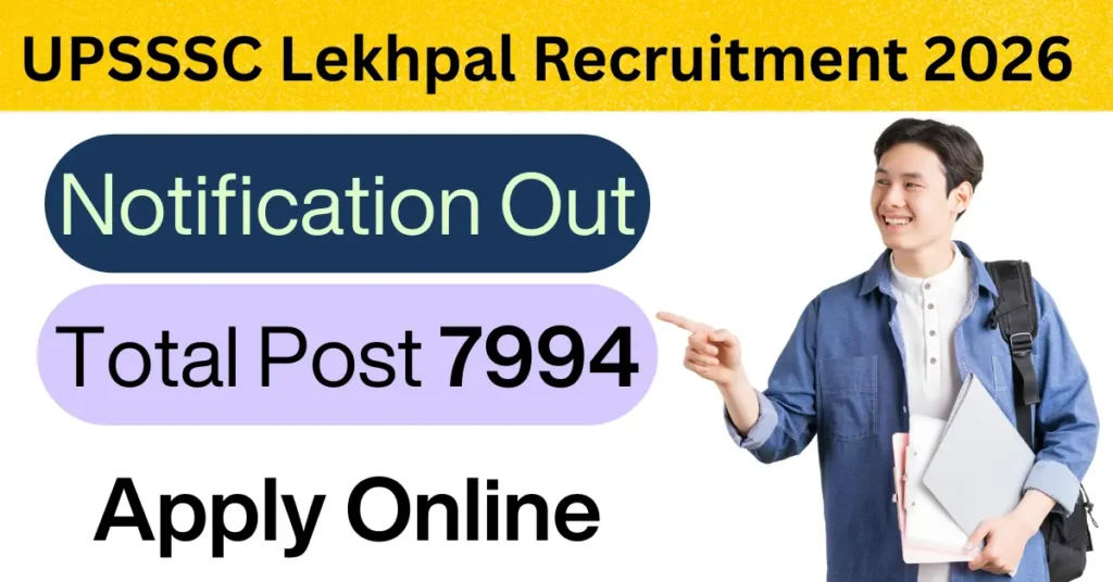 UPSSSC Lekhpal 2026 Notification OUT