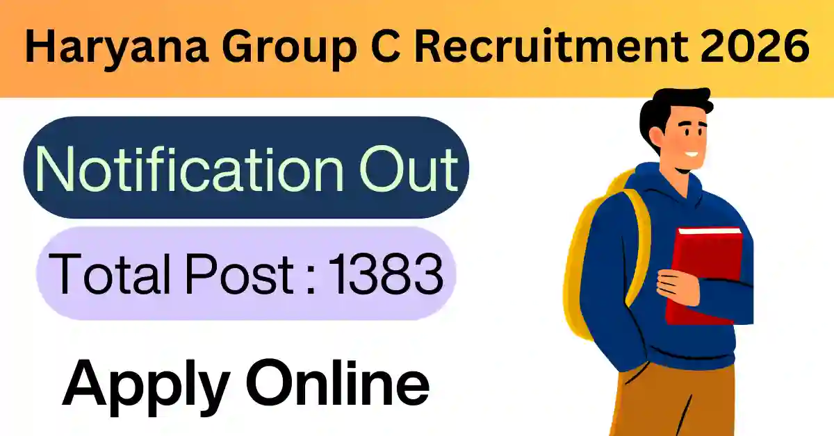 HSSC Group C Various Post Recruitment 2026
